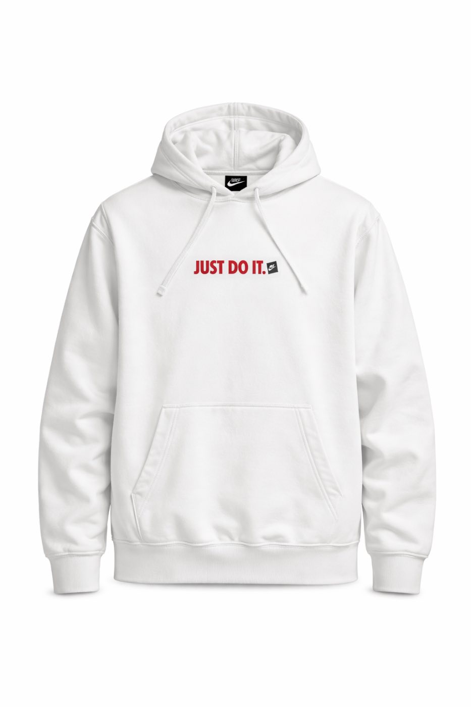 NIKE Pullover Just Do It Off White Hoodie