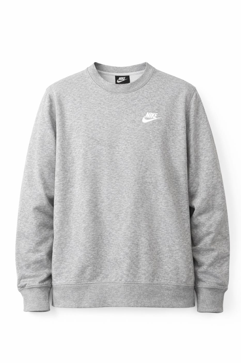 NIKE Essential Grey Crewneck Sweatshirt