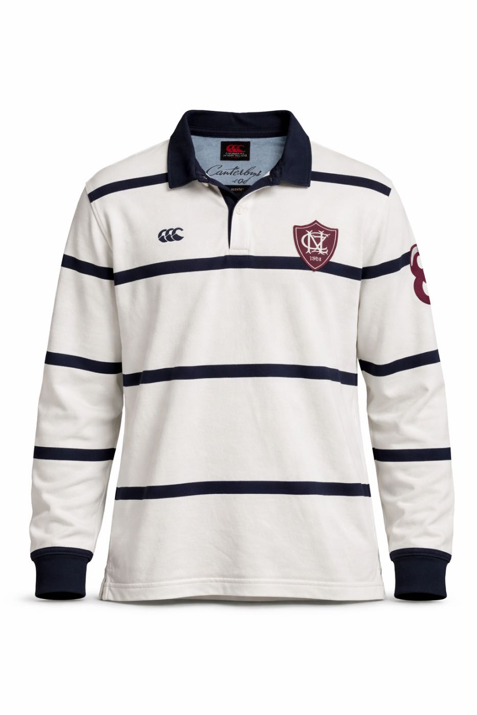 CANTERBURY of New Zealand – Classic Striped Rugby Shirt