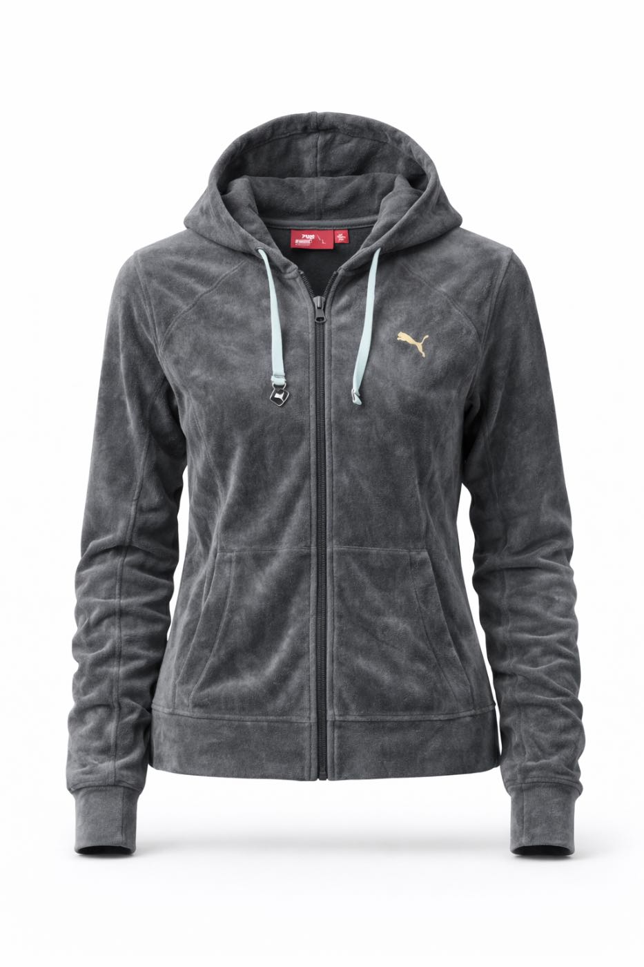 Puma Women’s Velour Full-Zip Hoodie