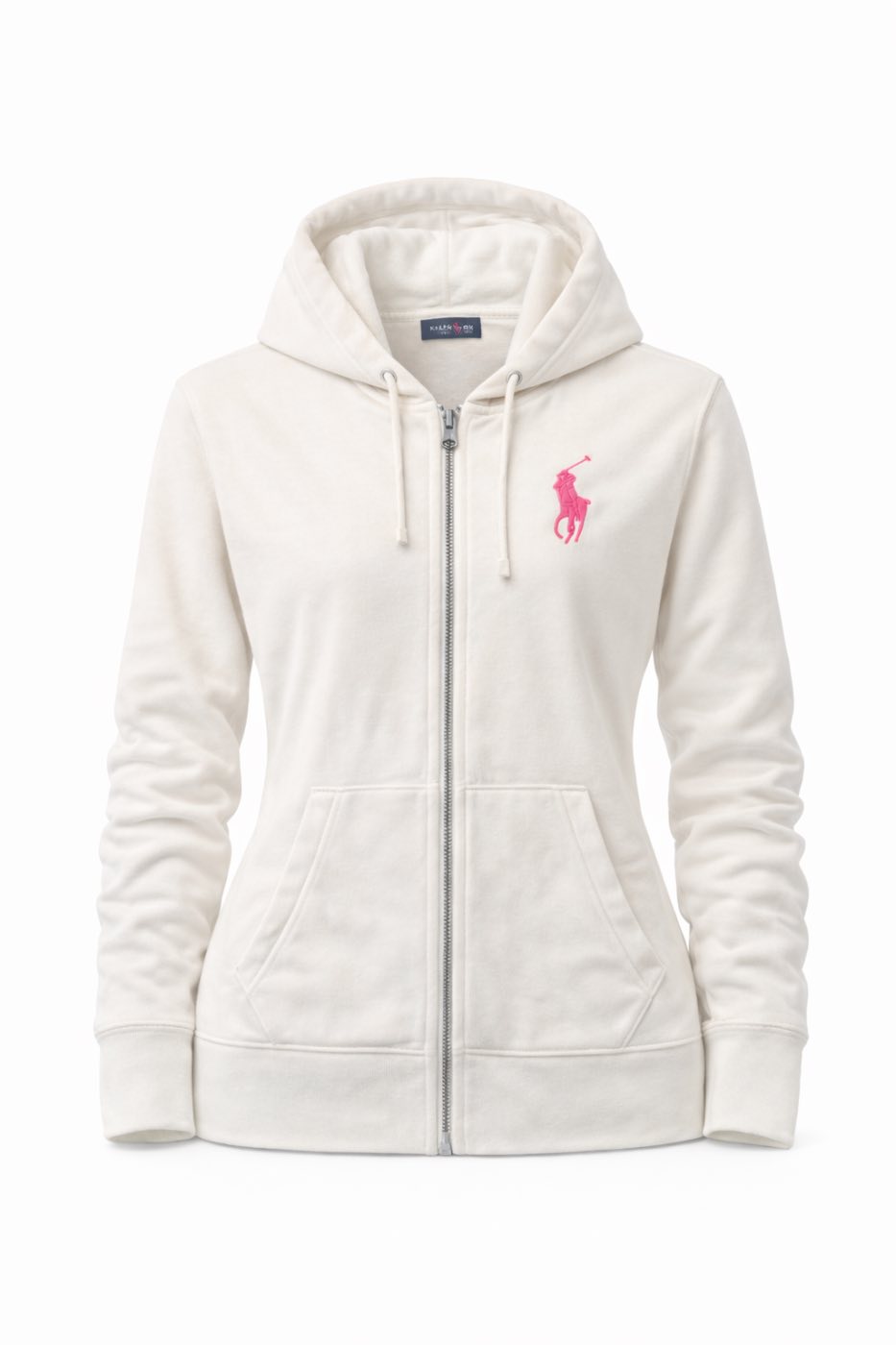 RALPH LAUREN Women’s Full-zip White Hoodie