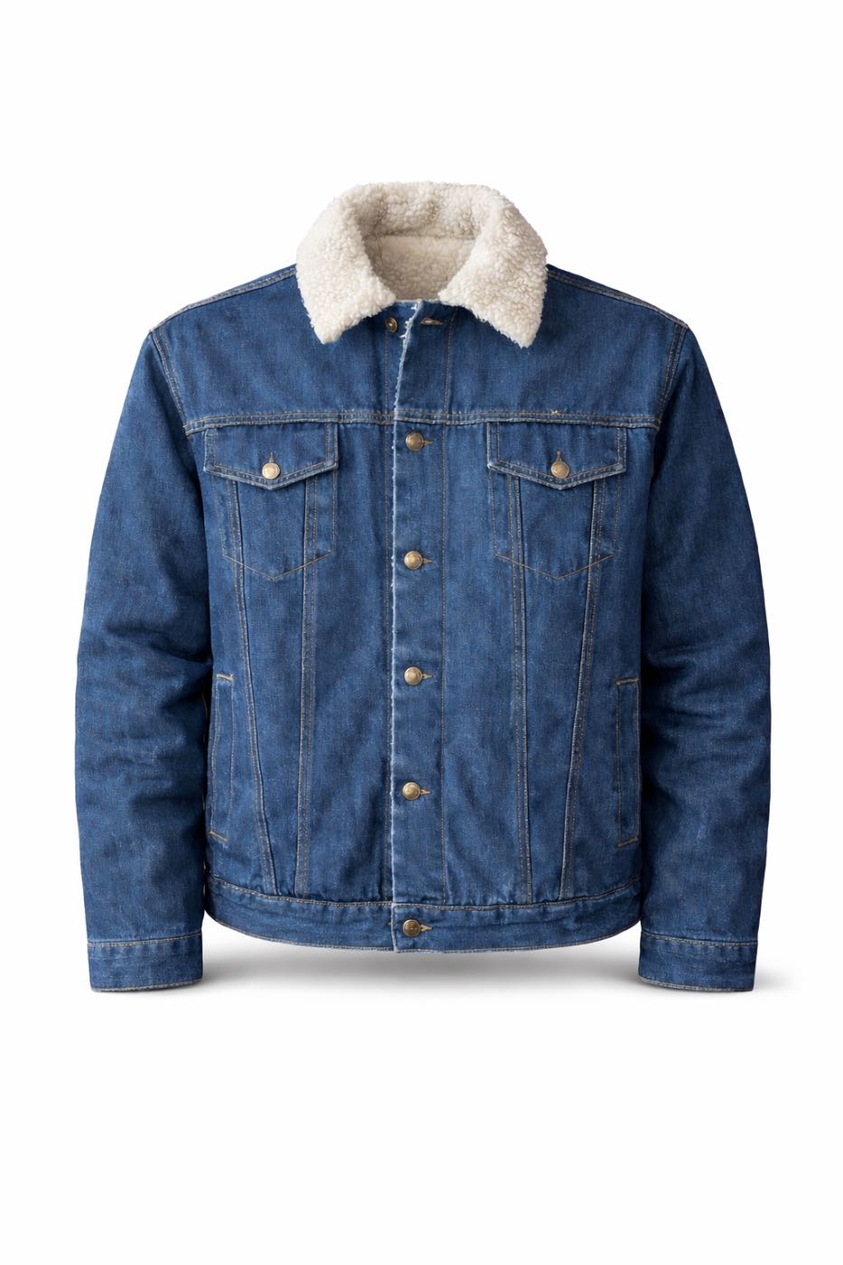Denim Winter Jacket Blue