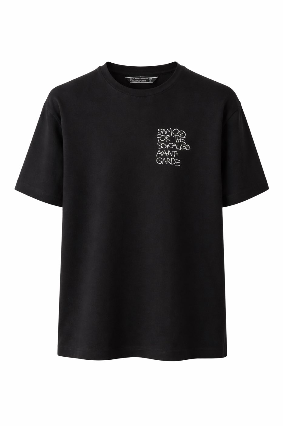 JEAN-MICHEL BASQUIAT  “SAMO for the So-Called Avant Garde” Tee Black