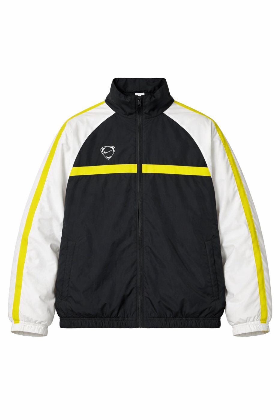 NIKE – Lightweight Track Jacket (Black / White / Volt)