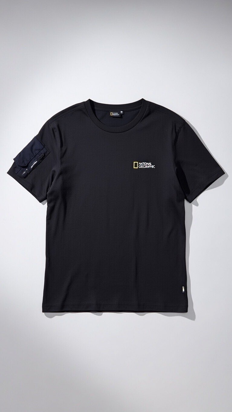 NATIONAL GEOGRAPHIC Utility Pocket Tee