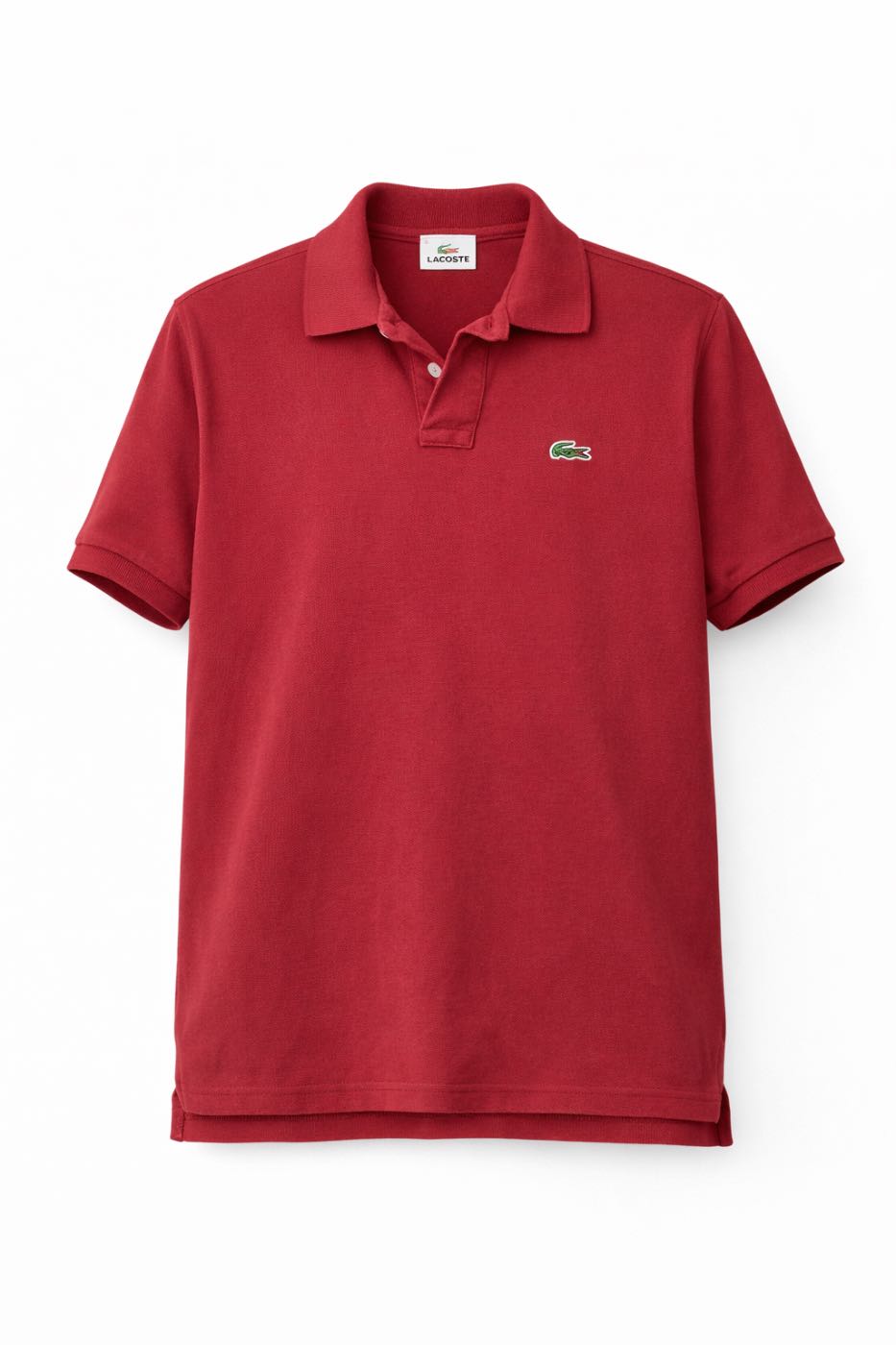 LACOSTE Polo Shirt Dark Red