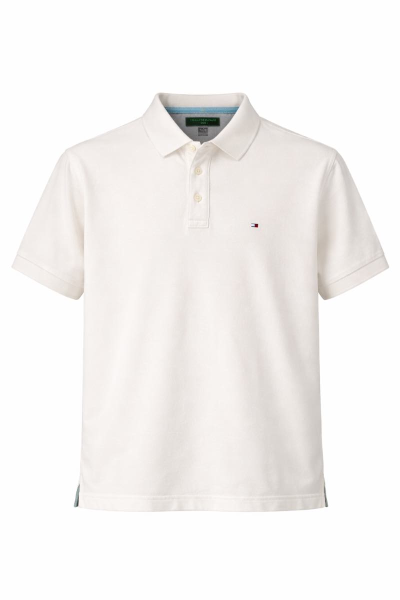 TOMMY HILFIGER – Golf Polo Shirt White