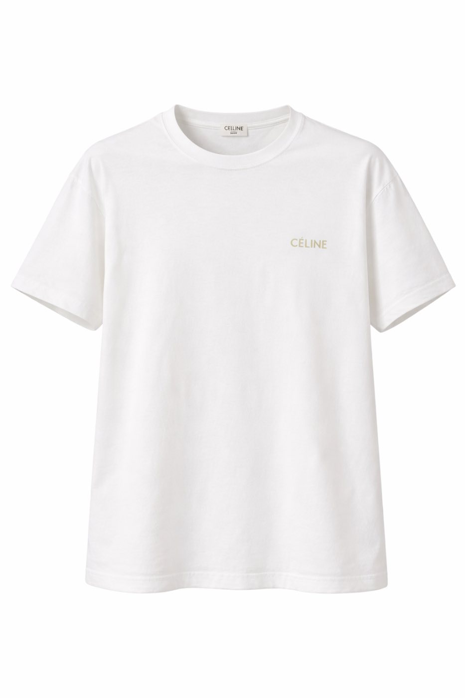CELINE Paris Back Monogram Tee White