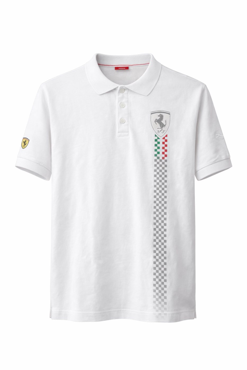 FERRARI × PUMA Scuderia Polo Shirt White