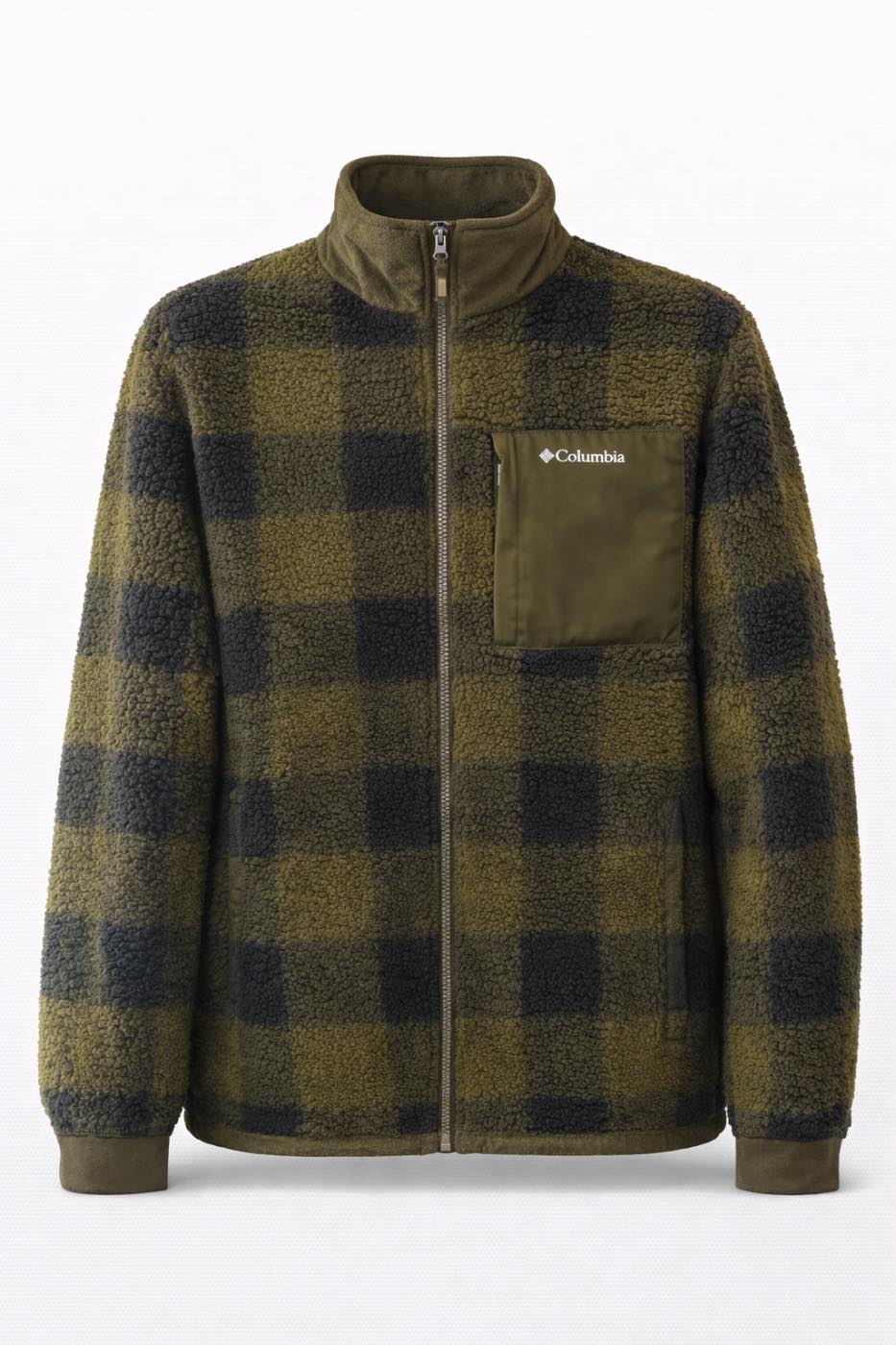 COLUMBIA Fleece Jacket Olive
