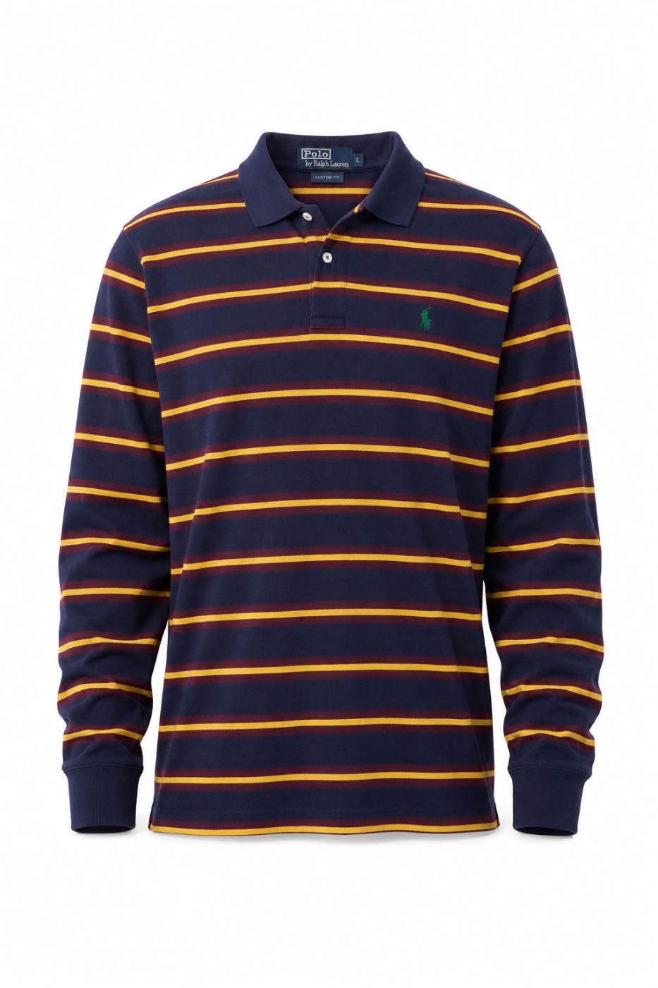 POLO RALPH LAUREN – Striped Long Sleeve Rugby Polo