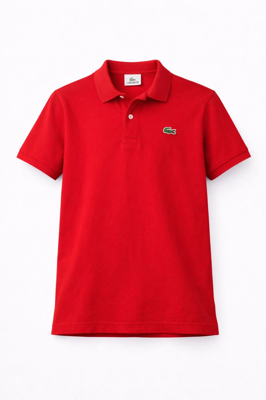 LACOSTE Classic Polo Shirt heart Red