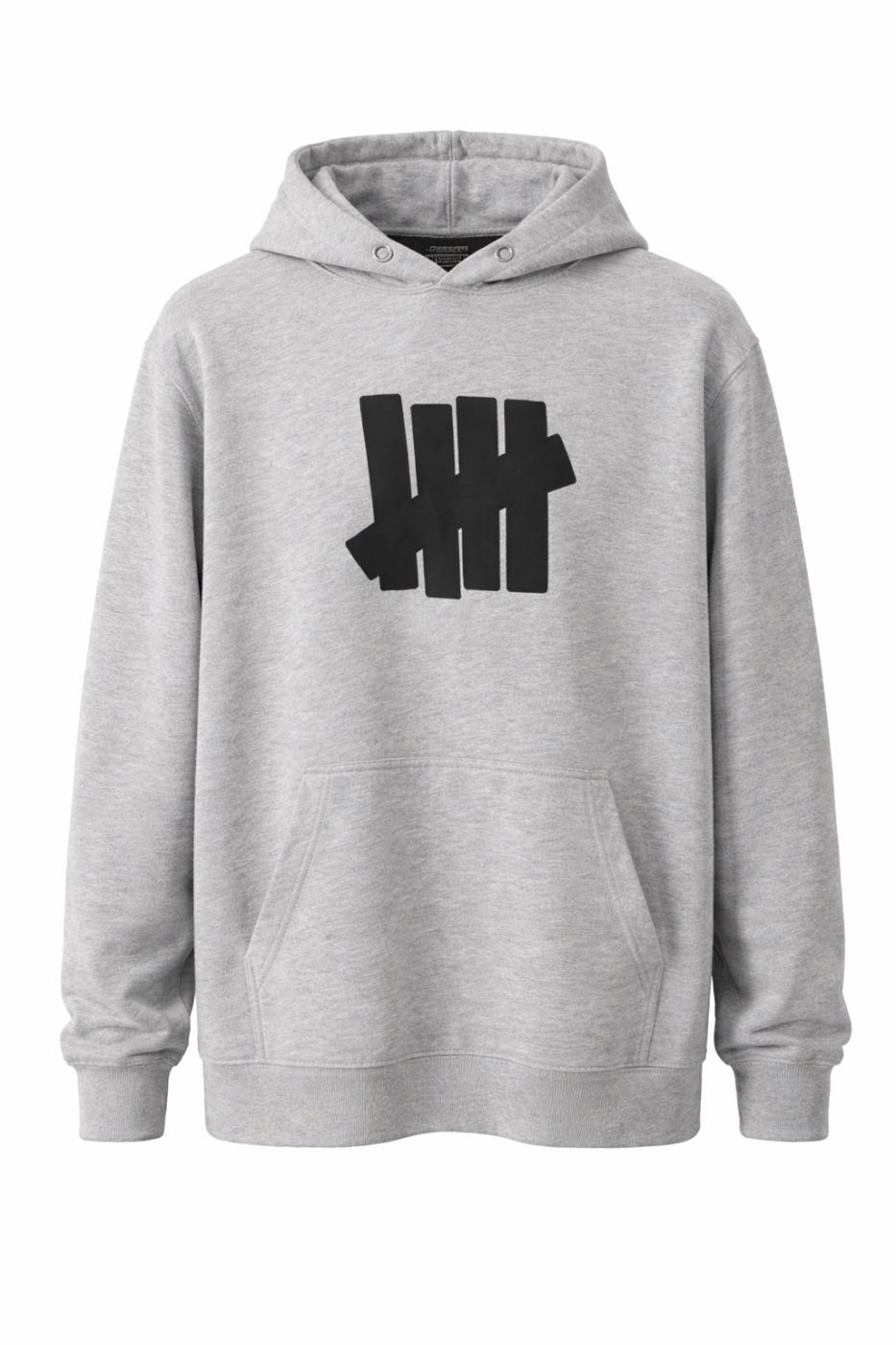 UNDEFEATED 5 Strike Logo Hoodie Grey