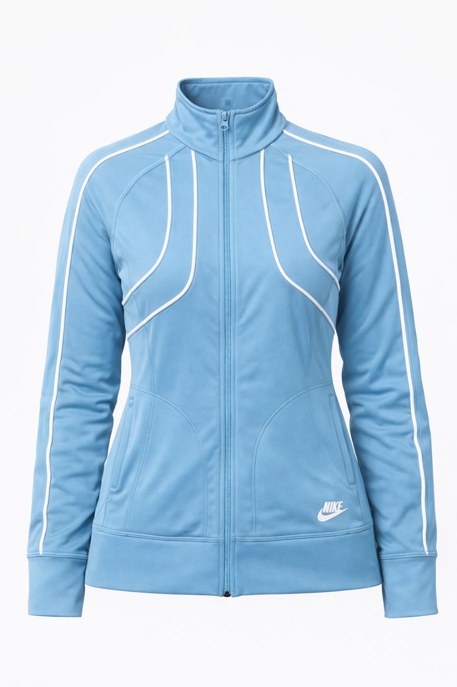 Nike Women Sportwear Full Zip Track Jacket Light Blue