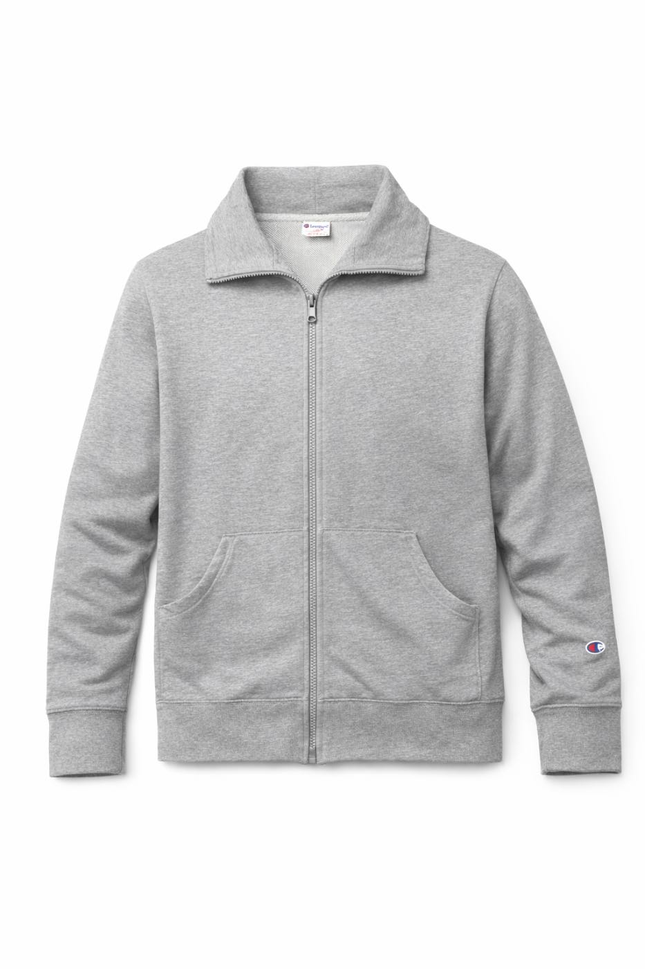 CHAMPION Authentic Grey Zip Sweatshirt (Ladies)