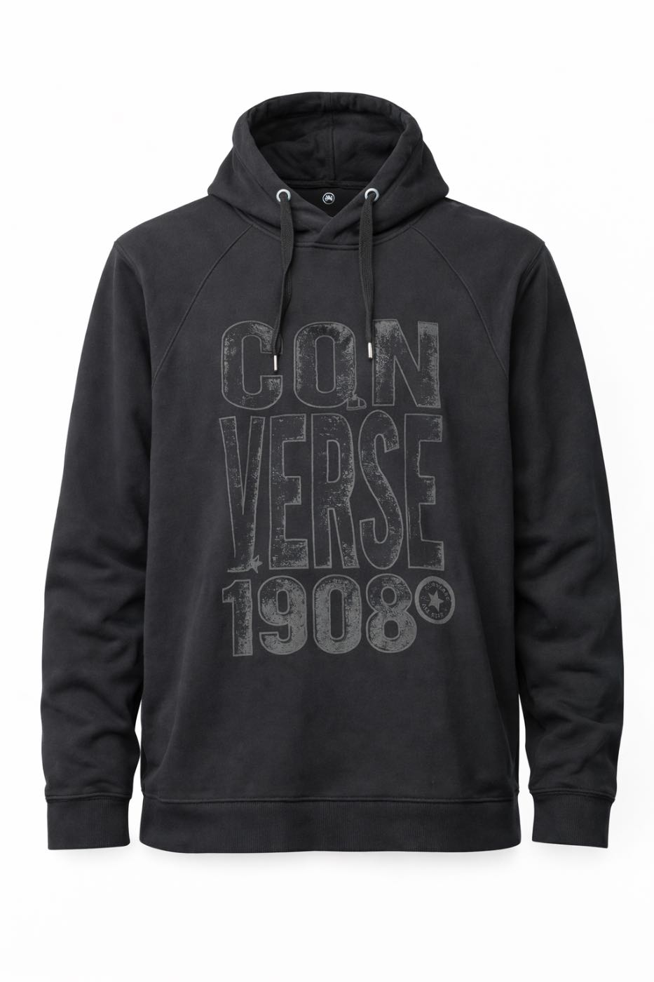 CONVERSE 1908 Graphic Black Hoodie
