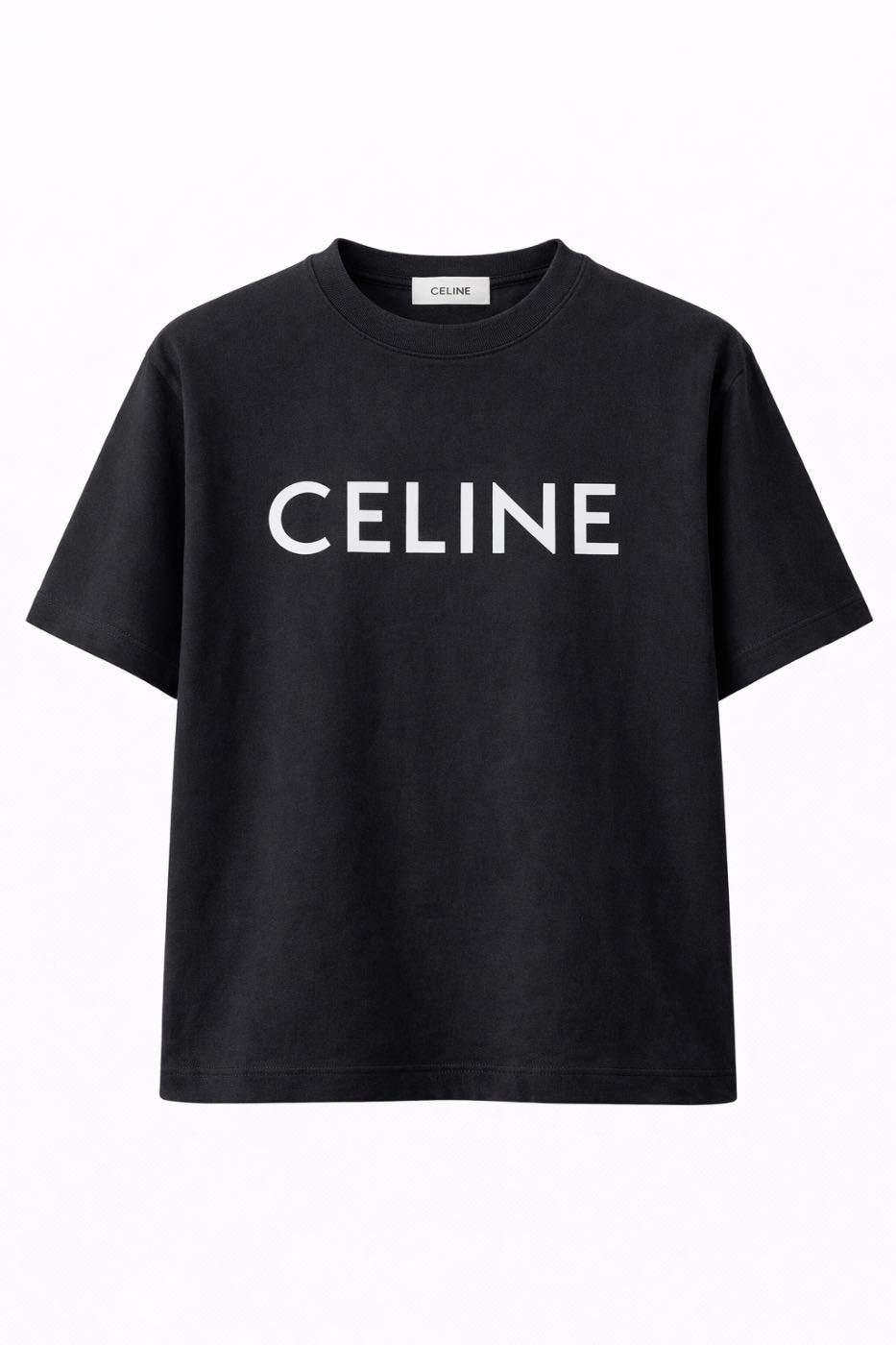 CELINE Paris Classic Logo Tee Black