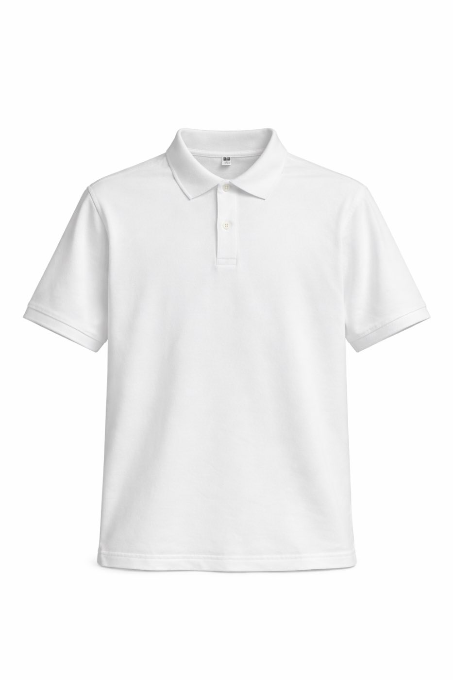 UNIQLO White Polo Shirt
